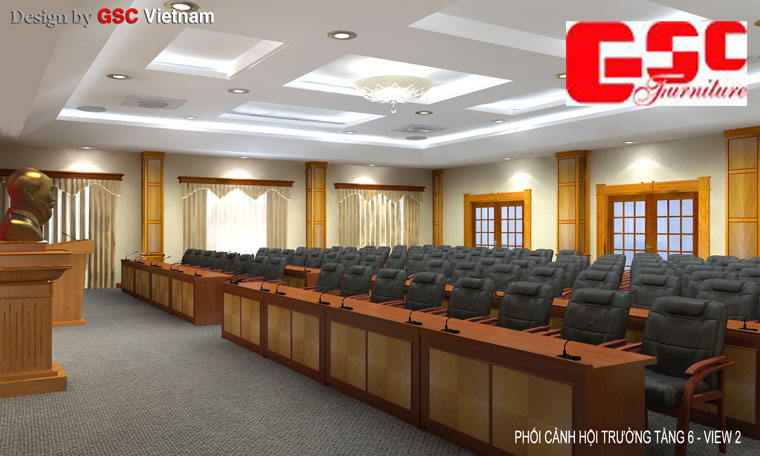 Dự án nội thất văn phòng tổng thể báo nhân dân Việt Nam