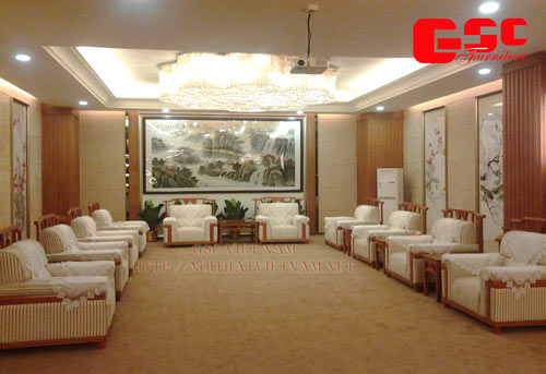 Nội thất văn phòng tổng thể bộ tư lệnh thông tin
