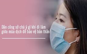 05 điều cần thực hiện khi đi làm mùa dịch Covid